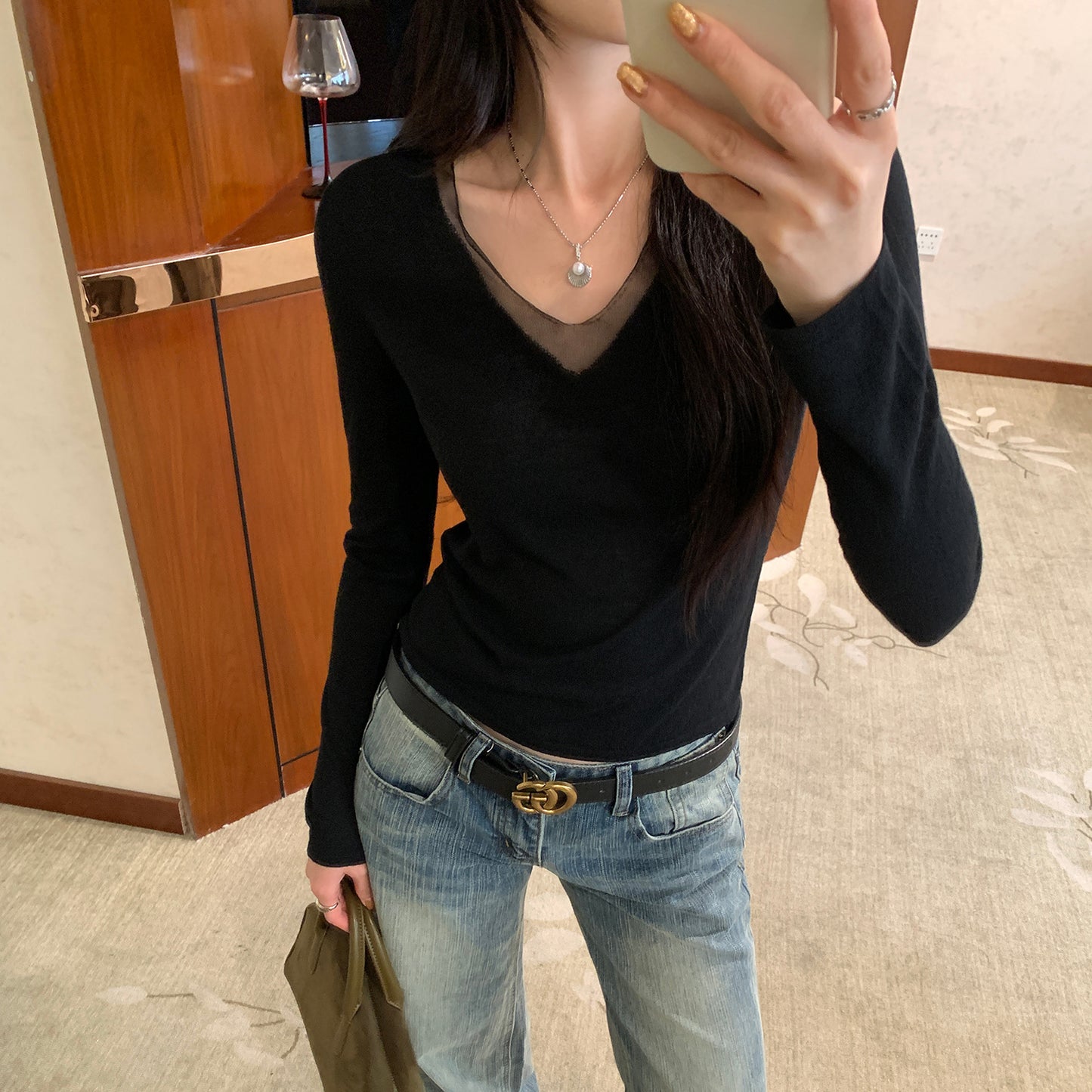 Celestine V-Neck Knit